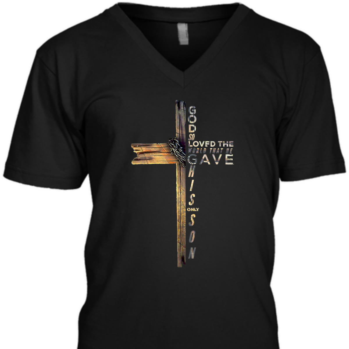 John 316 T-Shirt God So Loved The World That He Gave Christian Cross Bible Verse Gift John 316 T-Shirt God So Loved The World That He Gave Christian Cross Bible Verse Gift