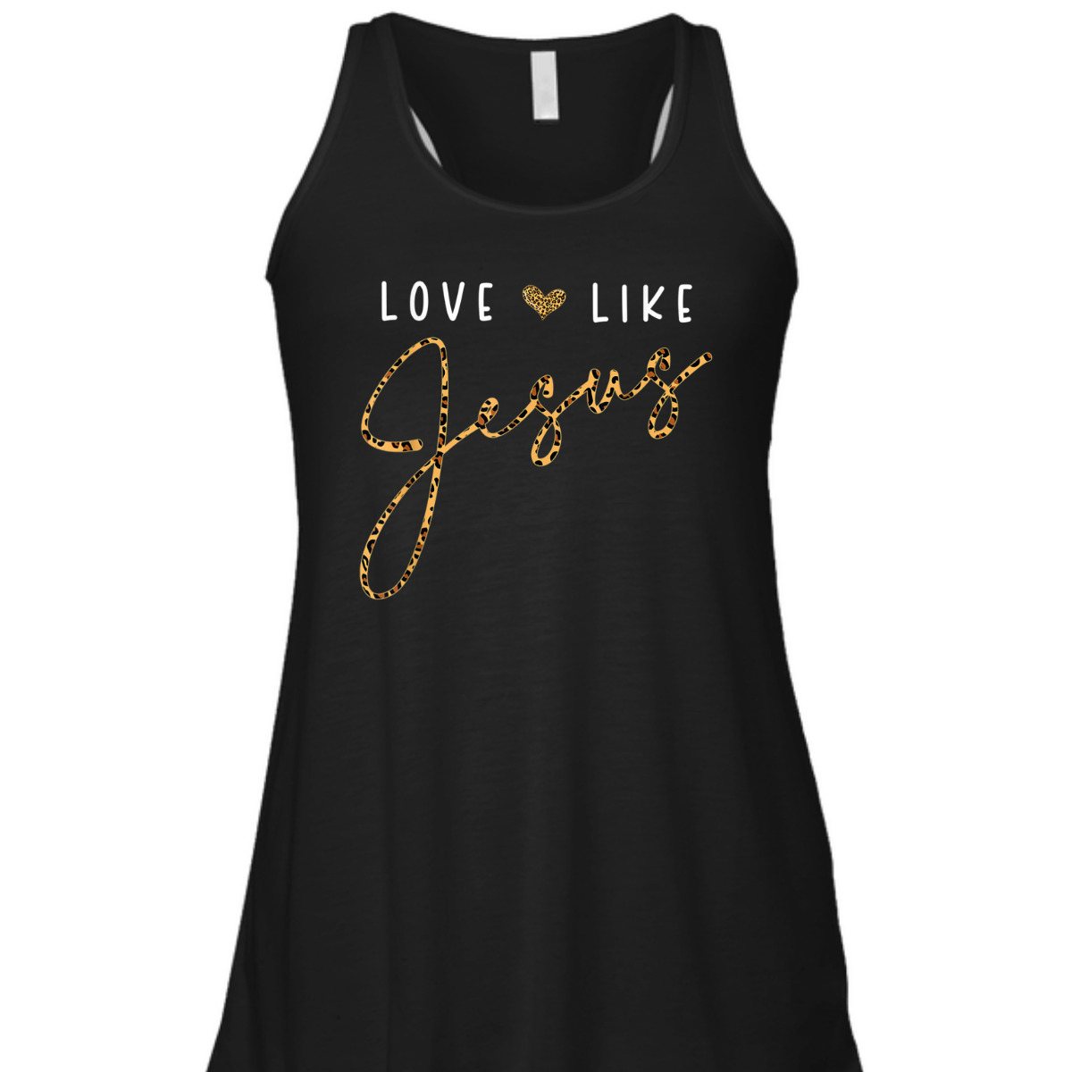 Love Like Jesus T-Shirt Leopard Heart Christian Faith Believers Gift Love Like Jesus T-Shirt Leopard Heart Christian Faith Believers Gift