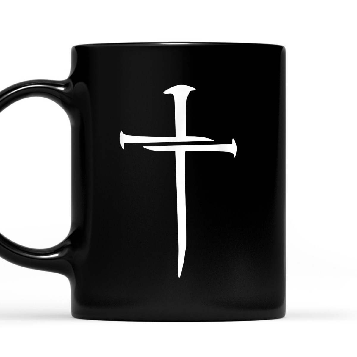 Christian Nail Cross Faith Distressed Religious T-Shirt Christian Nail Cross Faith Distressed Religious T-Shirt