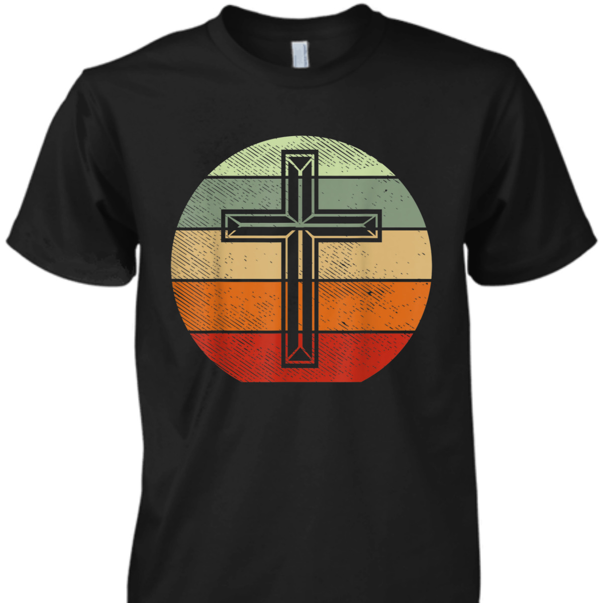 Jesus Retro Cross Christ God Faith Religious Christian T-Shirt Jesus Retro Cross Christ God Faith Religious Christian T-Shirt