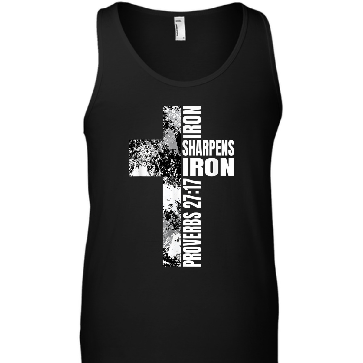 Iron Sharpens Iron Proverbs 27:17 Bible Verse T-Shirt Christian Religion Gift Iron Sharpens Iron Proverbs 27:17 Bible Verse T-Shirt Christian Religion Gift