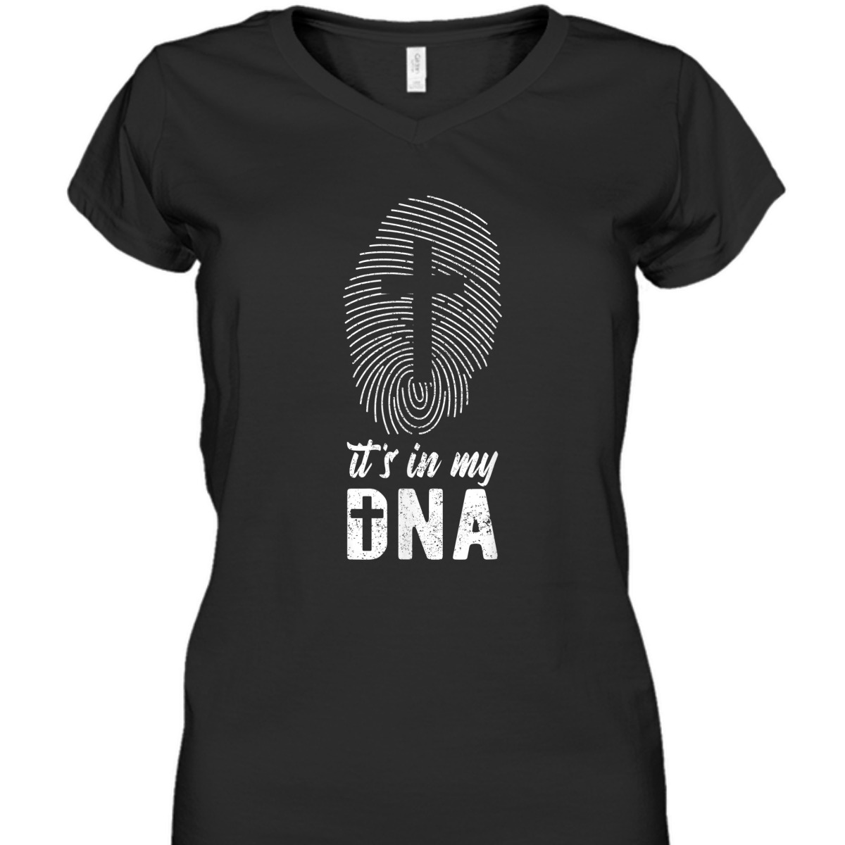 Its In My DNA Christian Cross T-Shirt Its In My DNA Christian Cross T-Shirt