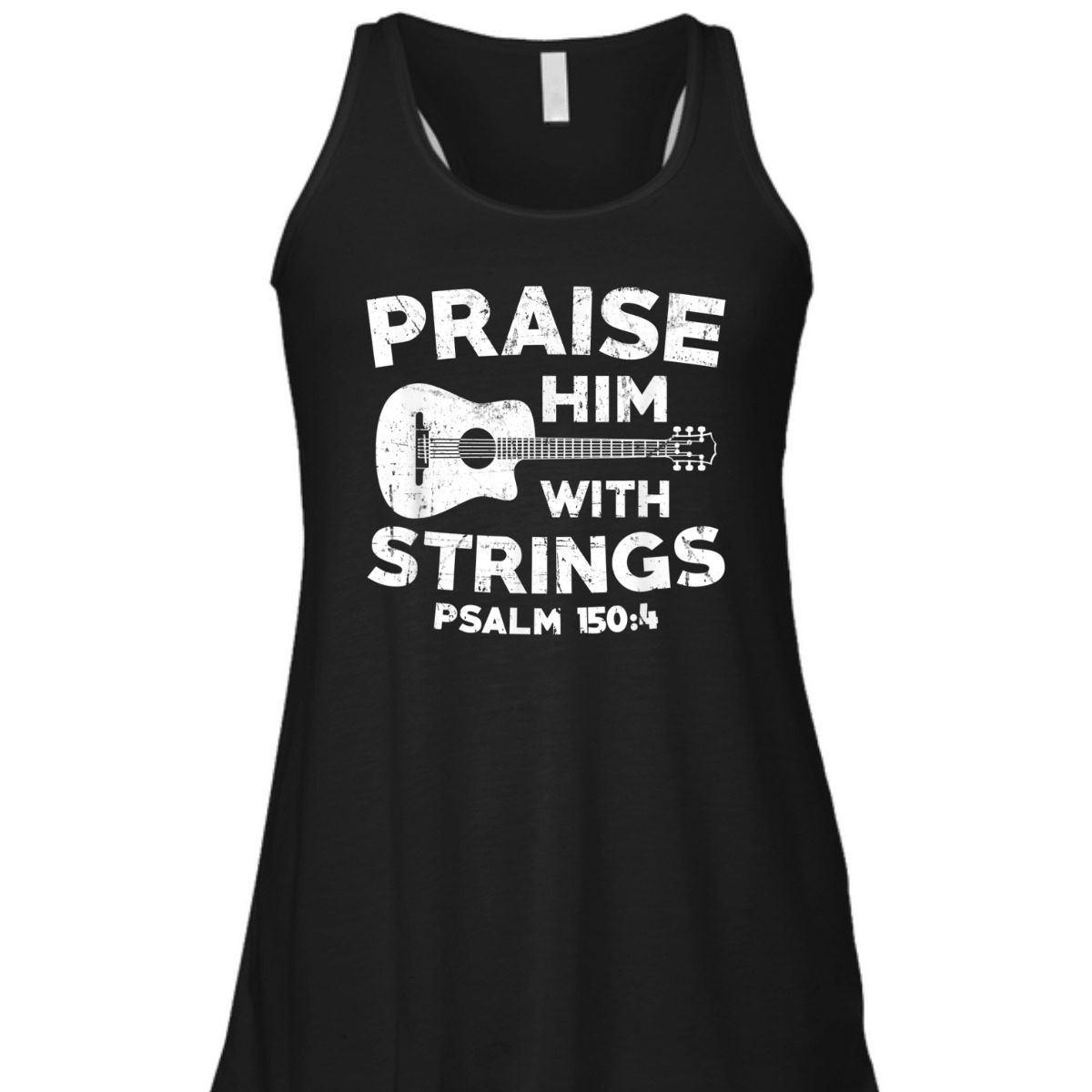 Guitar Bass Praise Him With Strings Psalm 150:4 Christian Bible Verse T-Shirt Guitar Bass Praise Him With Strings Psalm 150:4 Christian Bible Verse T-Shirt