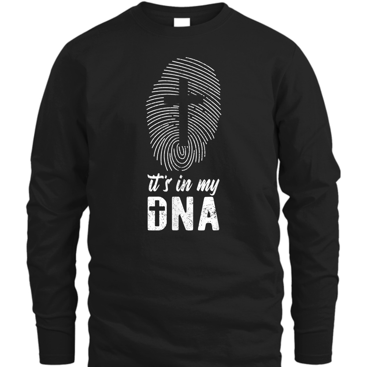 Its In My DNA Christian Cross T-Shirt