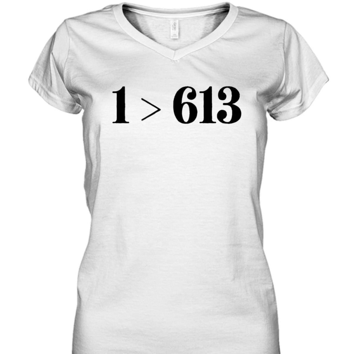 Only 1 > 613 Love Is Greater Novelty T-Shirt