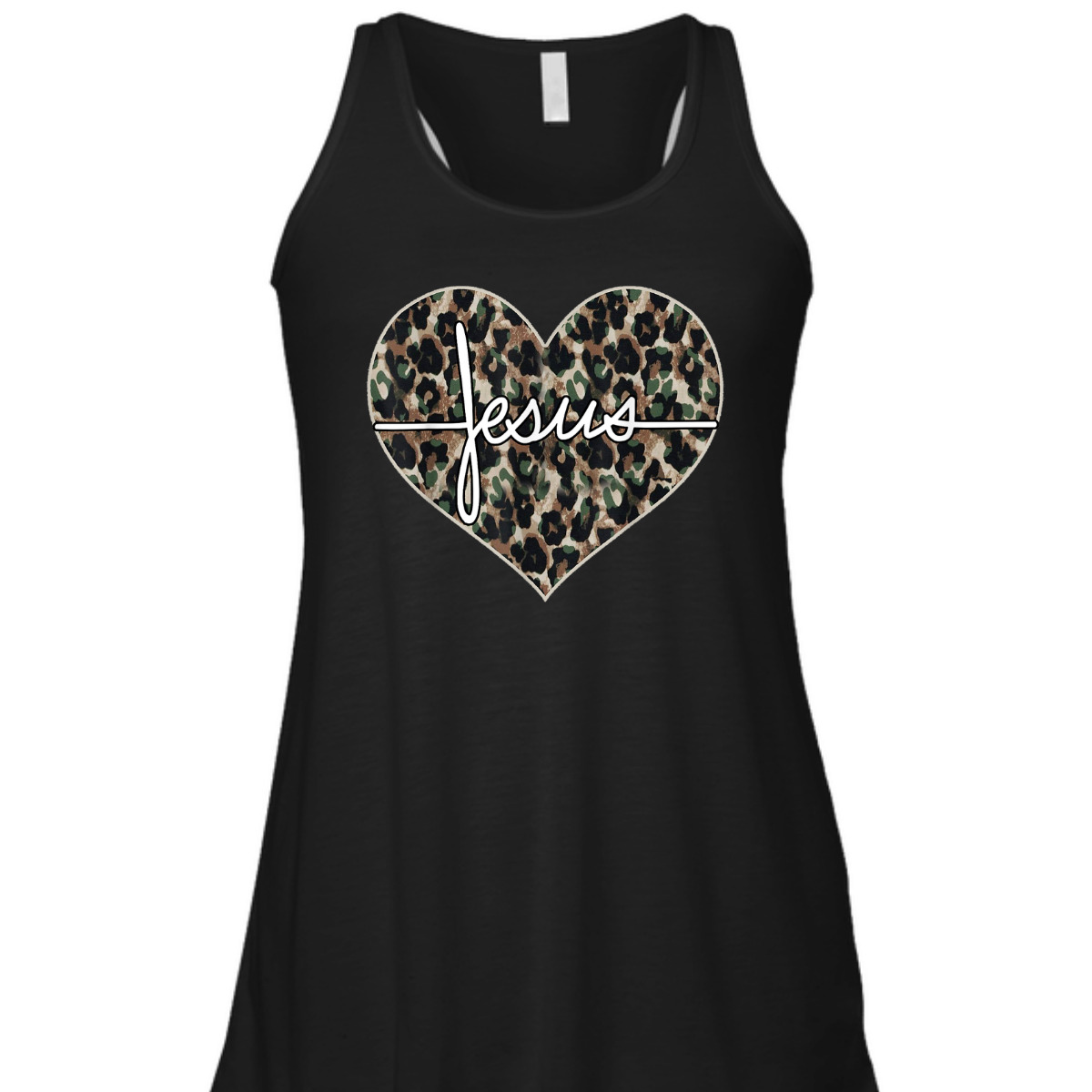 Jesus Cross Leopard Cheetah T-Shirt Jesus Cross Leopard Cheetah T-Shirt